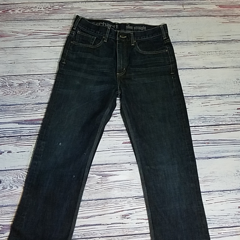 Carhartt slim straight denim pants
